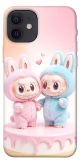Чехол на Apple iPhone 12 (6.1") Labubu Twins фото 1 из 1