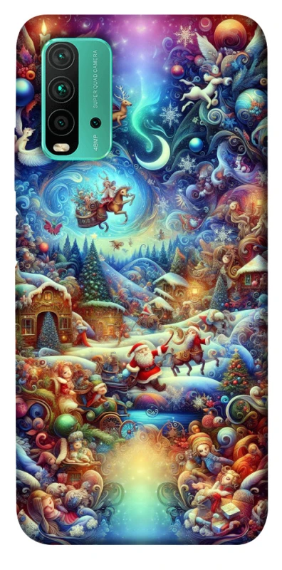 Чехол на Xiaomi Redmi Note 9 4G / Redmi 9 Power Christmas spirit ver.14 фото 1 из 1