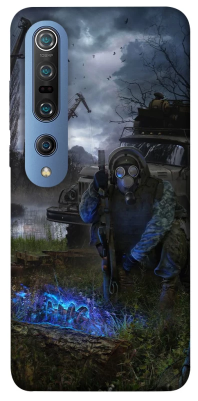Чехол на Xiaomi Mi 10 / Mi 10 Pro Сталкер v9 фото 1 из 1