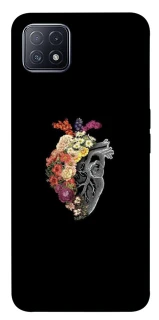 Чехол на Oppo A73 Heart with flowers фото 1 из 1