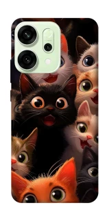 Чохол на Oppo Reno 14 happy cats фото 1 з 1