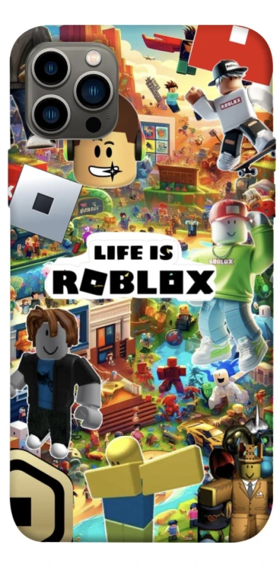 Чохол на Apple iPhone 12 Pro (6.1") Life is Roblox фото 1 з 1