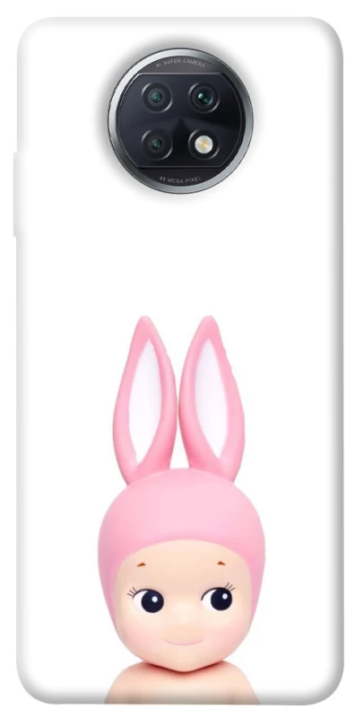 Чохол на Xiaomi Redmi Note 9 5G / Note 9T Minimal Bunny Peek фото 1 з 1