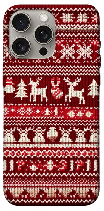 Чохол на Apple iPhone 15 Pro Max (6.7") Christmas jumper ver.2 фото 1 з 1