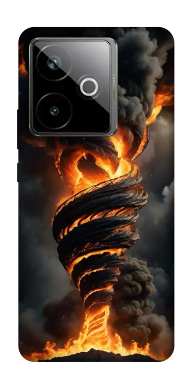 Чехол на Realme GT 7T Огненный торнадо фото 1 из 1
