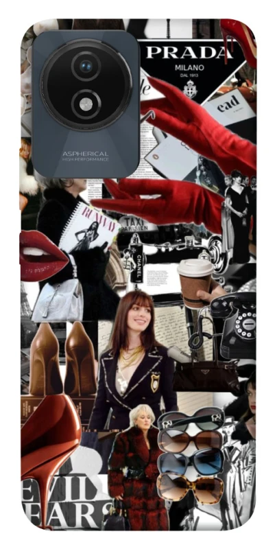 Чохол на Vivo Y02 Fashion collage ver.13 фото 1 з 1