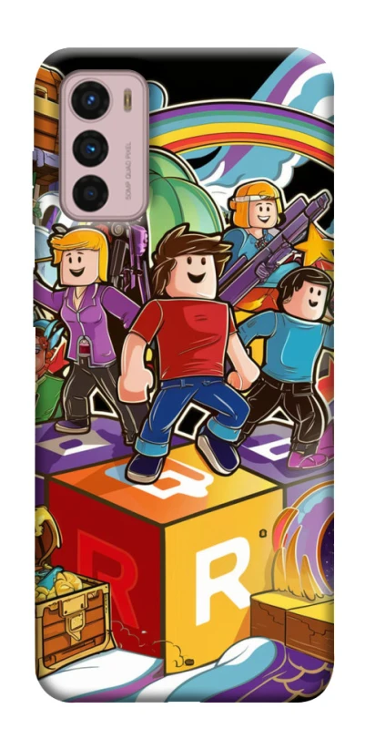 Чохол на Motorola Moto G42 Roblox family фото 1 з 1