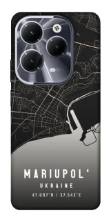 Чехол на Infinix Hot 40 Mariupol map фото 1 из 1