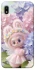 Чохол на Samsung Galaxy A10 (A105F) Labubu & Flowers ver.1 фото 1 з 1