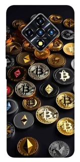 Чехол на Infinix Zero 8 Many coins фото 1 из 1