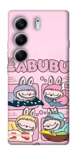 Чохол на Tecno Camon 40 Pro 5G Labubu Dreams Collage фото 1 з 1