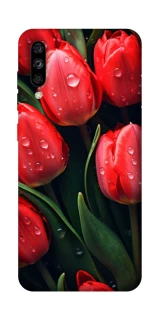 Чохол на ZTE Blade A7s (2019) Червоні тюльпани фото 1 Чохол на ZTE Blade A7s (2019) Червоні тюльпани фото 1 з 1