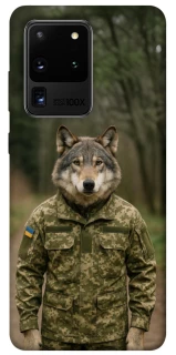 Чехол на Samsung Galaxy S20 Ultra Волк защитник фото 1 из 1