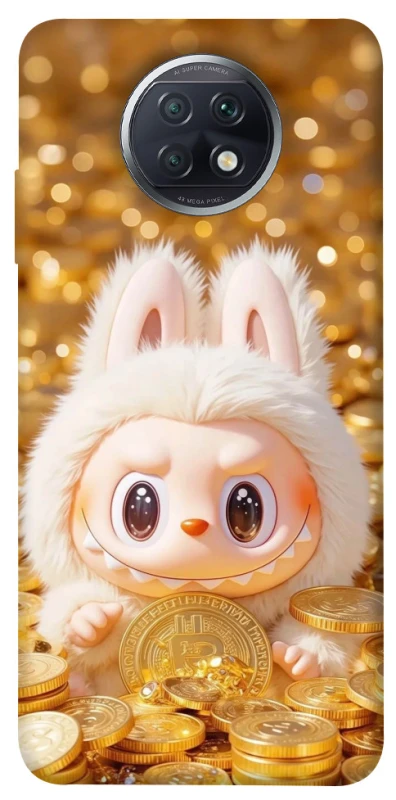 Чехол на Xiaomi Redmi Note 9 5G / Note 9T Bitcoin Labubu фото 1 из 1