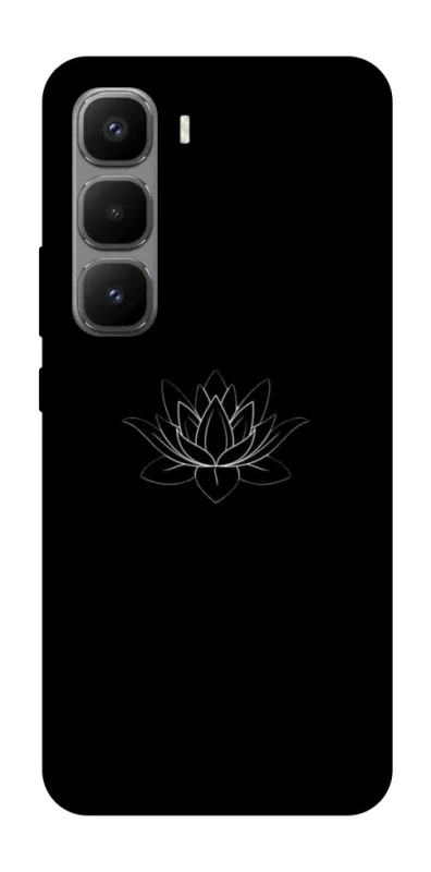 Чохол на Infinix Hot 60 Pro+ Black Lotus фото 1 Чохол на Infinix Hot 60 Pro+ Black Lotus фото 1 з 1