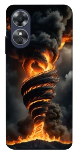 Чехол на Oppo A17 Огненный торнадо фото 1 из 1
