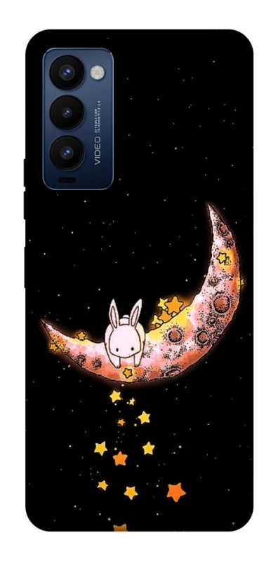 Чохол на TECNO Camon 18 Pro Moon rabbit фото 1 з 1
