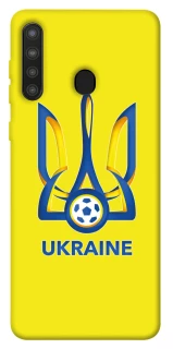 Чехол на Samsung Galaxy A21 Футбольный Герб фото 1 из 1