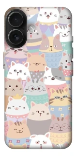 Чохол на Apple iPhone 17 (6.3") Funny Kittens ver.2 фото 1 з 1