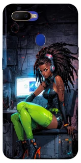 Чохол на Oppo A5s Cyber girl фото 1 з 1