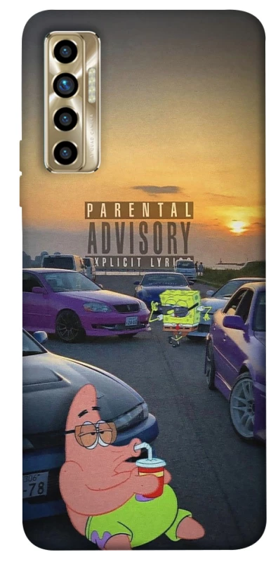 Чохол на TECNO Camon 17P Патрік на перегонах фото 1 з 1