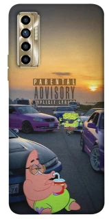 Чохол на TECNO Camon 17P Патрік на перегонах фото 1 з 1