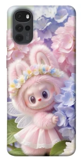 Чехол на Motorola Moto G22 Labubu & Flowers ver.1 фото 1 из 1