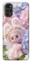 Чохол на Motorola Moto G22 Labubu & Flowers ver.1 фото 1 з 1