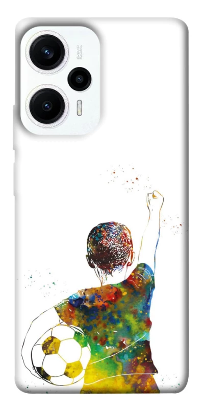Чехол на Xiaomi Poco F5 / Note 12 Turbo Football Kids фото 1 из 1