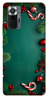 Чехол на Xiaomi Redmi Note 10 Pro Новогодний v35 фото 1 из 1