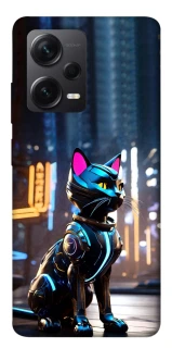 Чехол на Xiaomi Redmi Note 12 Pro 5G Cyber cat фото 1 из 1