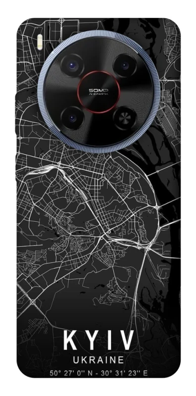 Чехол на ZTE Blade V70 Max Kyiv map фото 1 из 1