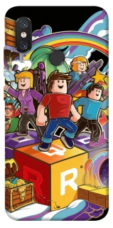 Чехол на Xiaomi Mi 8 Roblox family фото 1 из 1