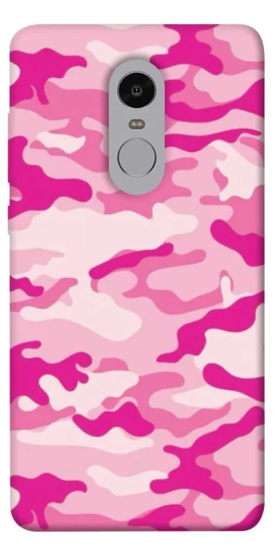 Чехол на Xiaomi Redmi Note 4X / Note 4 (Snapdragon) camouflage pink фото 1 из 1