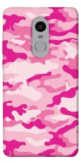 Чехол на Xiaomi Redmi Note 4X / Note 4 (Snapdragon) camouflage pink фото 1 из 1