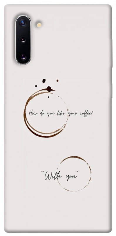Чохол на Samsung Galaxy Note 10 Coffee with you фото 1 з 1