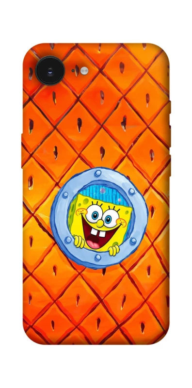 Чехол на Apple iPhone 16e (6.1") Дом Спанч Боба фото 1 из 1