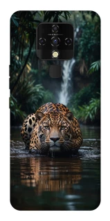 Чехол на TECNO Camon 16 SE Leopard in water фото 1 из 1