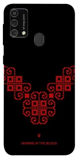 Чохол на Samsung Galaxy M21s Чорно-червона вишиванка фото 1 з 1