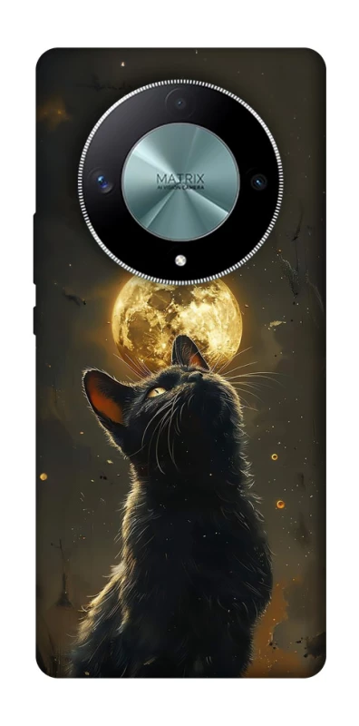 Чехол на Huawei Magic6 Lite Кот под луной v2 фото 1 из 1