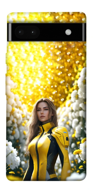 Чехол на Google Pixel 6a Cyber space girl ver.2 фото 1 из 1