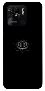 Чохол на Xiaomi Redmi 10C Black Lotus фото 1 Чохол на Xiaomi Redmi 10C Black Lotus фото 1 з 1
