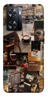 Чехол на OnePlus Nord N20 SE Coffee collage ver.2 фото 1 из 1