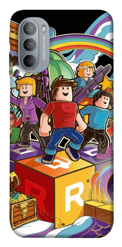 Чохол на Motorola Moto G31 Roblox family фото 1 з 1