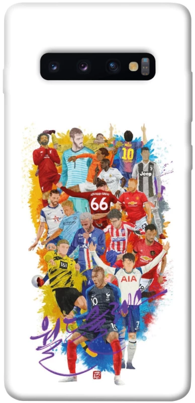 Чехол на Samsung Galaxy S10+ Football Abstract v2 фото 1 из 1