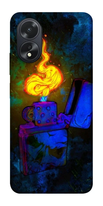 Чохол на Oppo A18 Запальничка фото 1 з 1
