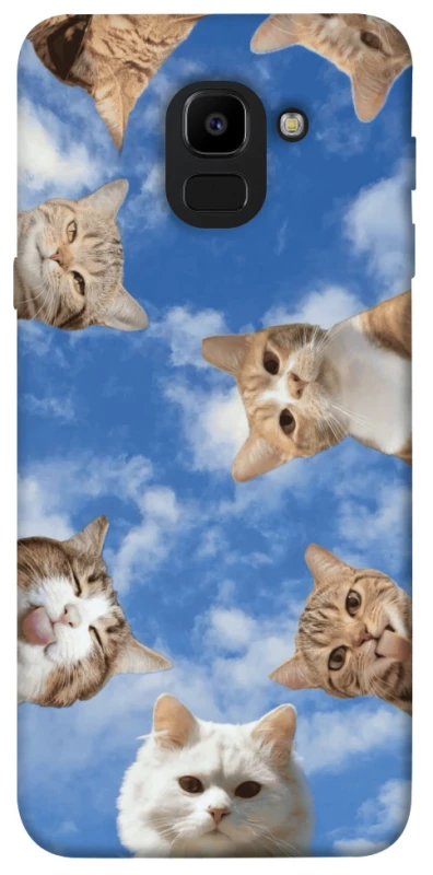 Чохол на Samsung J600F Galaxy J6 (2018) Сats фото 1 з 1