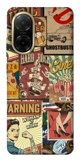 Чохол на Xiaomi Redmi A5 (Europe version) Retro collage ver.2 фото 1 з 1