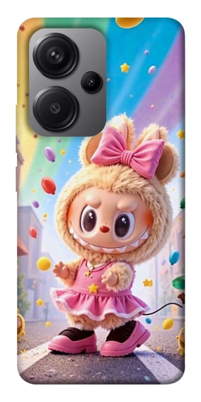 Чехол на Xiaomi Redmi Note 13 Pro+ Labubu rainbow фото 1 из 1