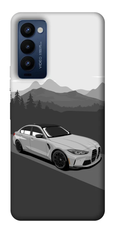 Чехол на TECNO Camon 18 Pro BMW grey v3 фото 1 из 1